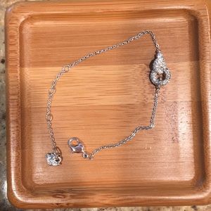 Swarovski crystal knot Bracelet